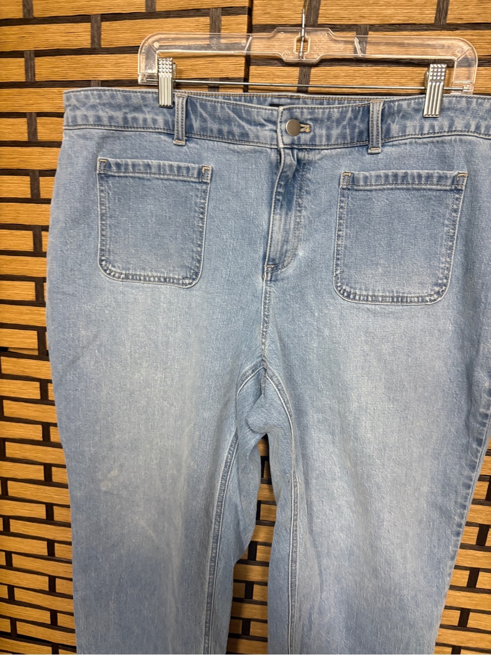 Talbots straight ankle jeans size 16W - Picture 3 of 7